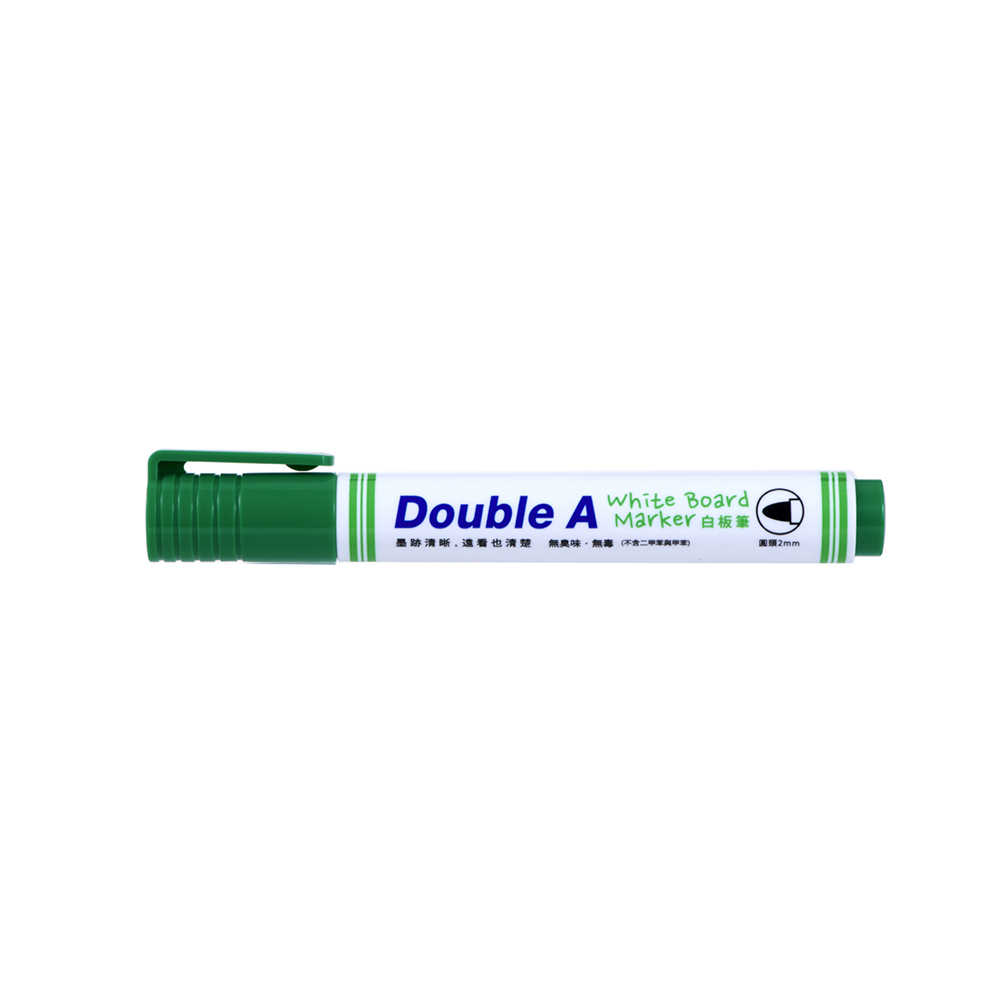  Double A 圓頭白板筆 2mm(綠)