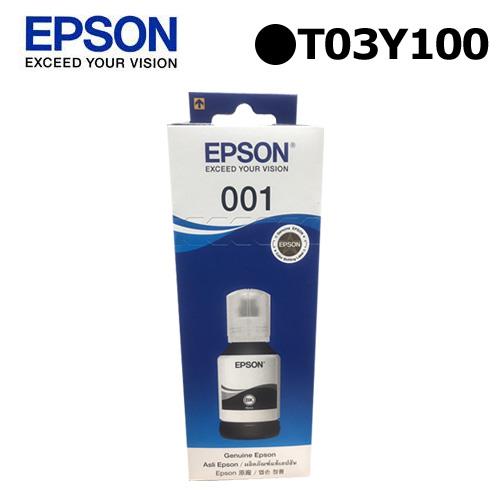 EPSON T03Y100 NO.001 原廠黑色墨瓶