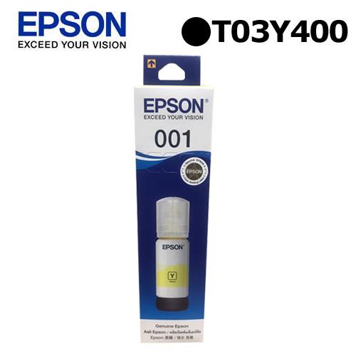 EPSON T03Y400 NO.001 原廠黃色墨瓶