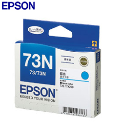 EPSON T105250  NO.73N 原廠標準容量藍色墨水