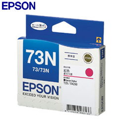 EPSON T105350  NO.73N 原廠標準容量紅色墨水匣