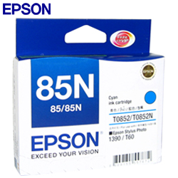 EPSON T122200 NO.85N 原廠標準容量藍色墨水匣 