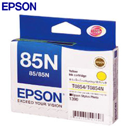 EPSON T122400 NO.85N 原廠標準容量黃色墨水匣