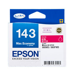 EPSON T143350 NO.143 原廠高容量紅色墨水匣