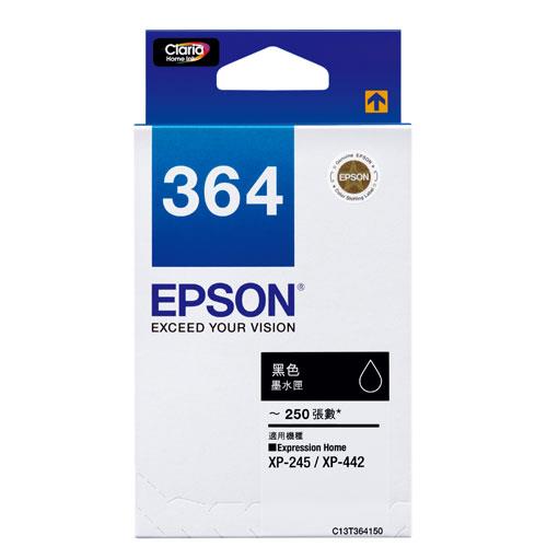 EPSON T364150 NO.364 原廠黑色墨水匣