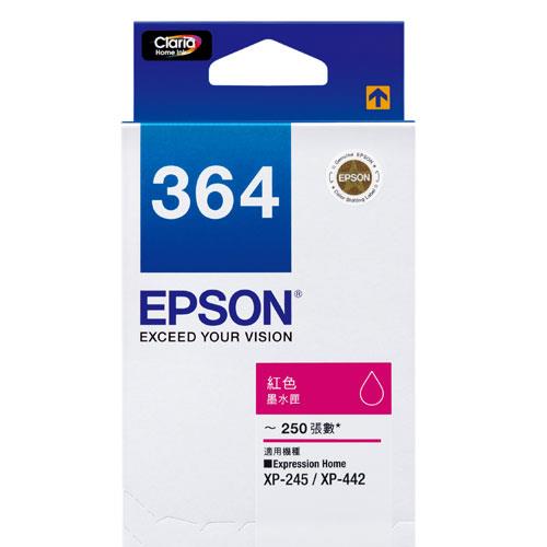 EPSON T364350 NO.364 原廠紅色墨水匣
