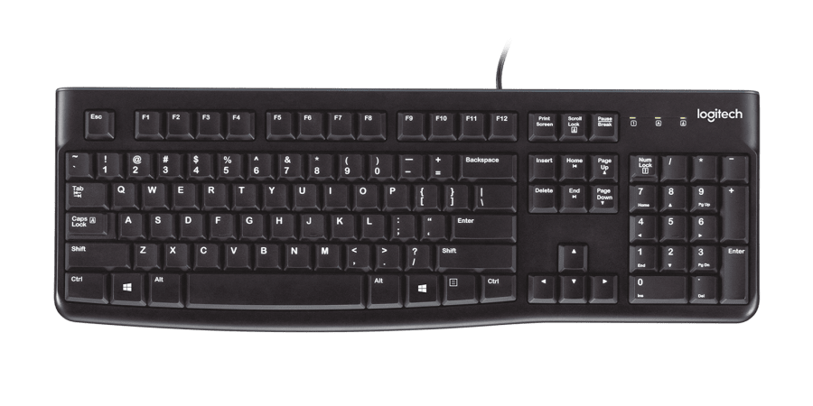 羅技K120有線鍵盤